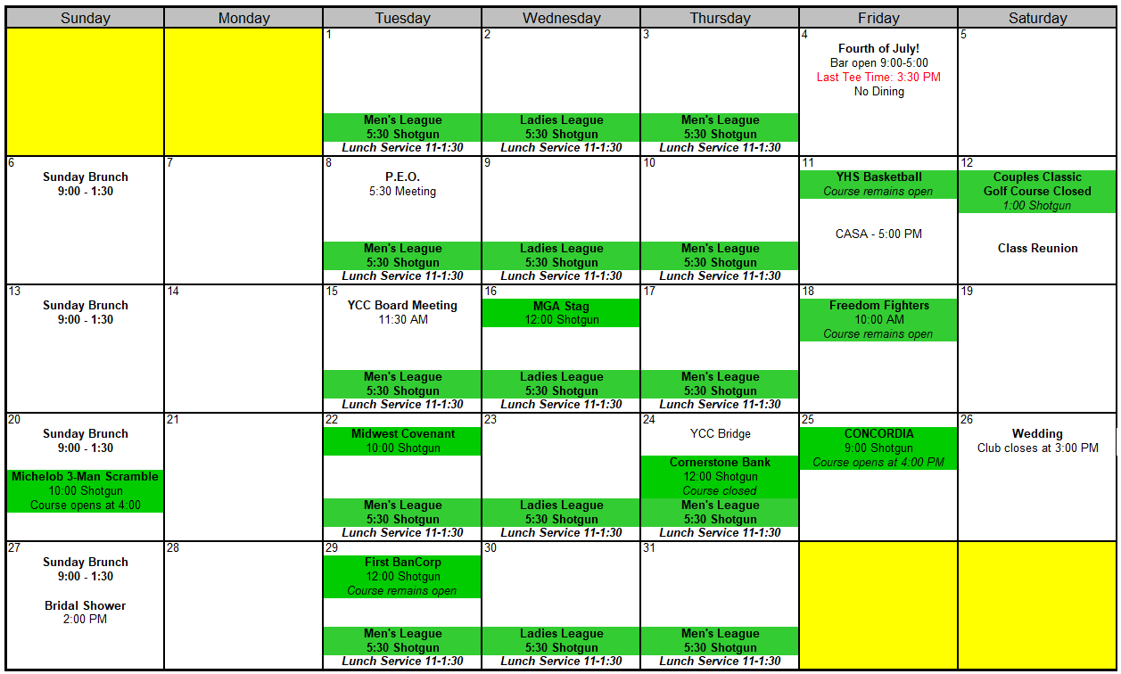 Calendar