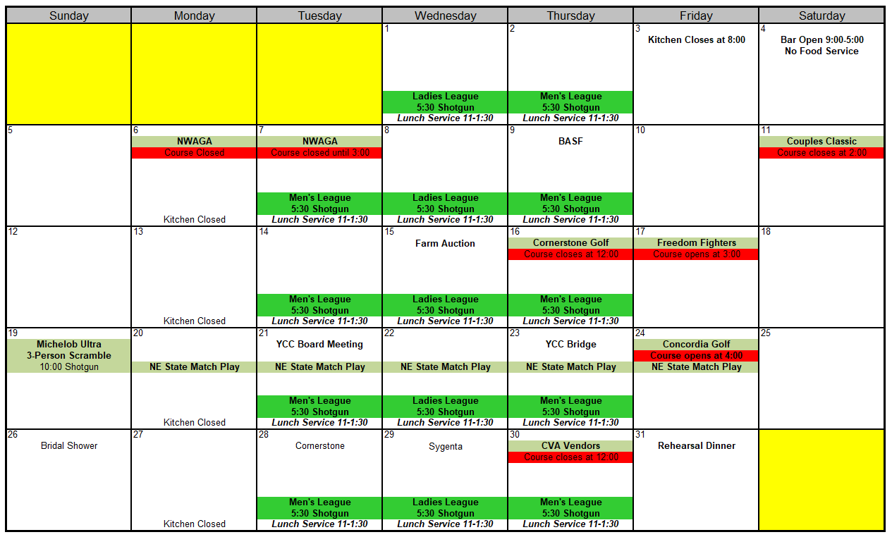 Calendar