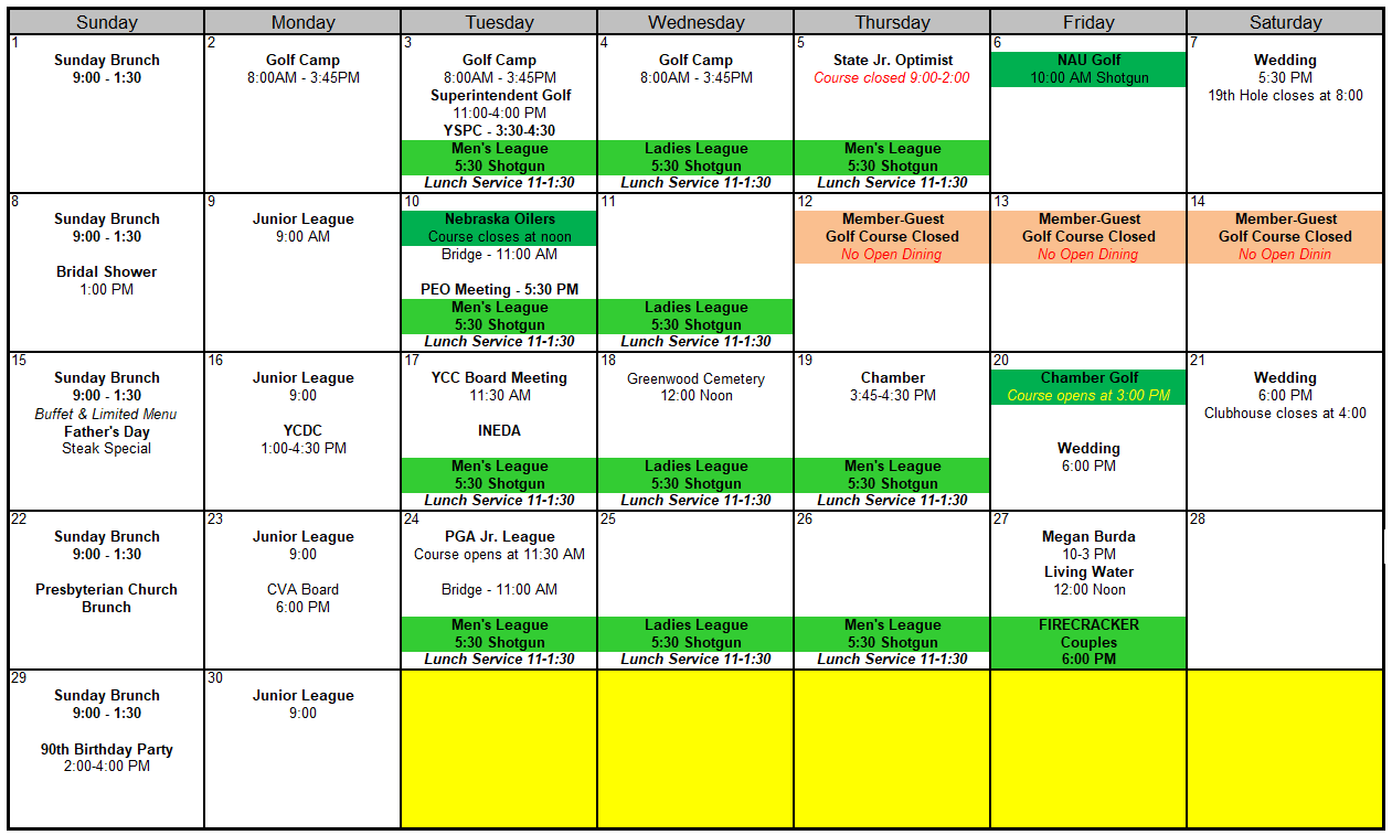 Calendar