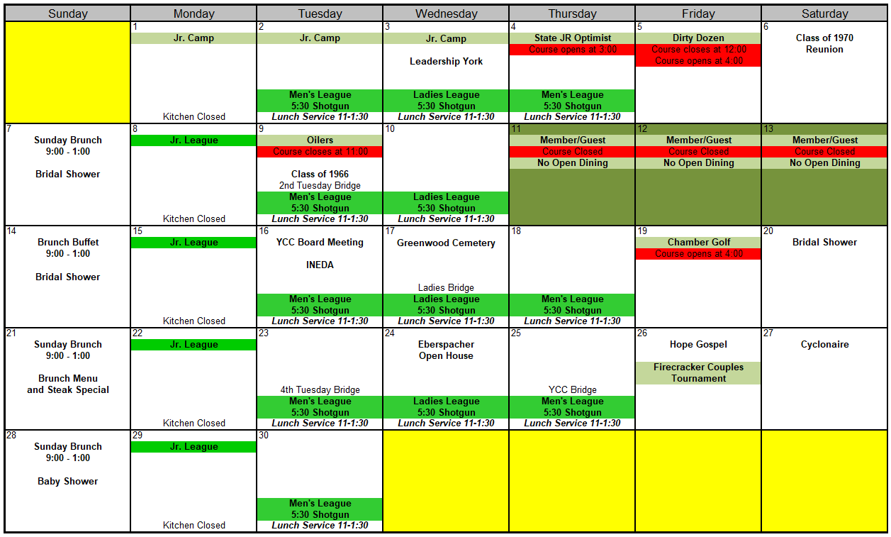 Calendar