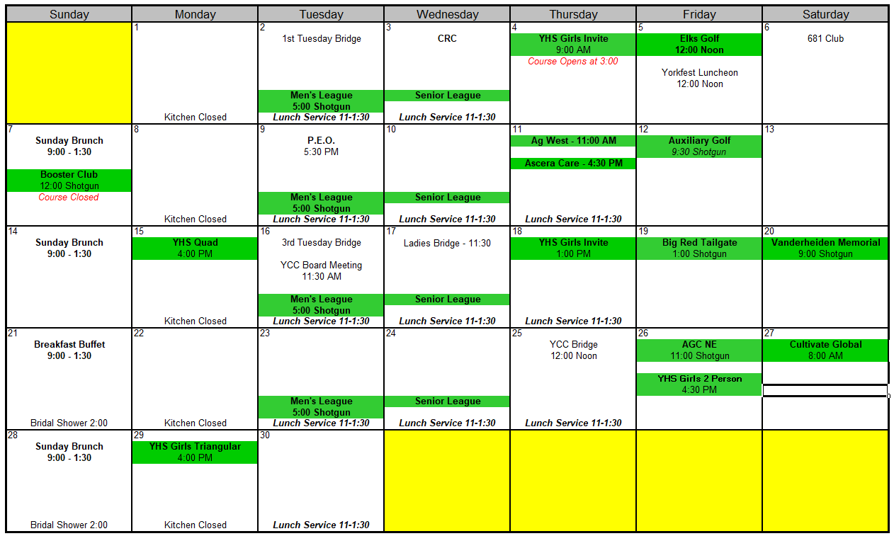 Calendar